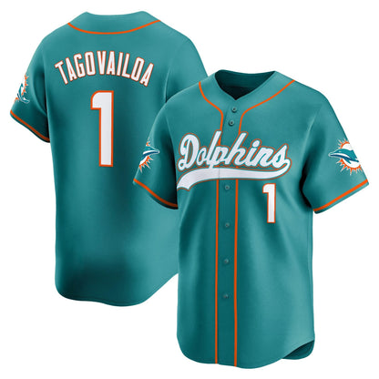 Men's Miami Dolphins 2025 Vapor Baseball Jersey - All Stitched