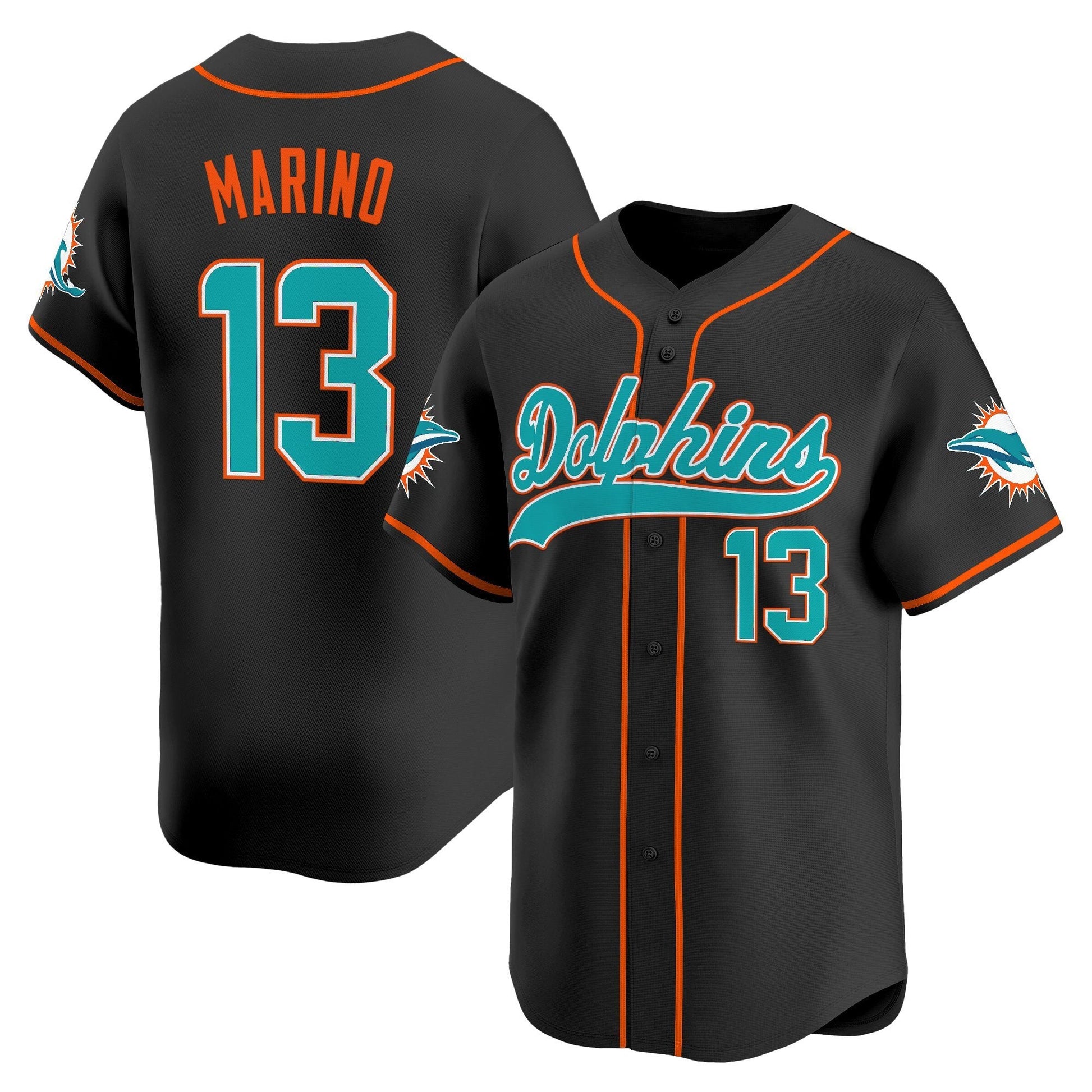 Men's Miami Dolphins 2025 Vapor Baseball Jersey - All Stitched