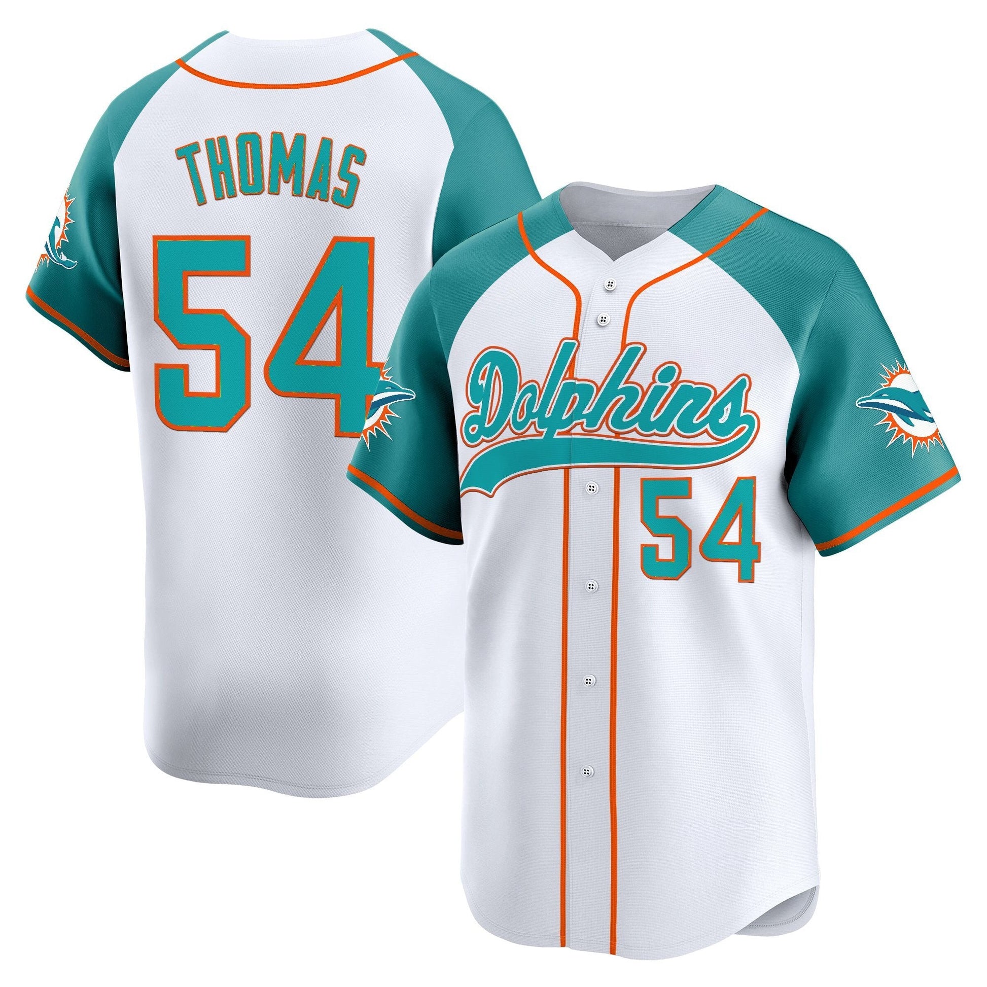 Men's Miami Dolphins 2025 Vapor Baseball Jersey - All Stitched