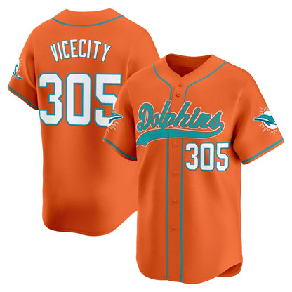 Men's Miami Dolphins 2025 Vapor Baseball Jersey - All Stitched