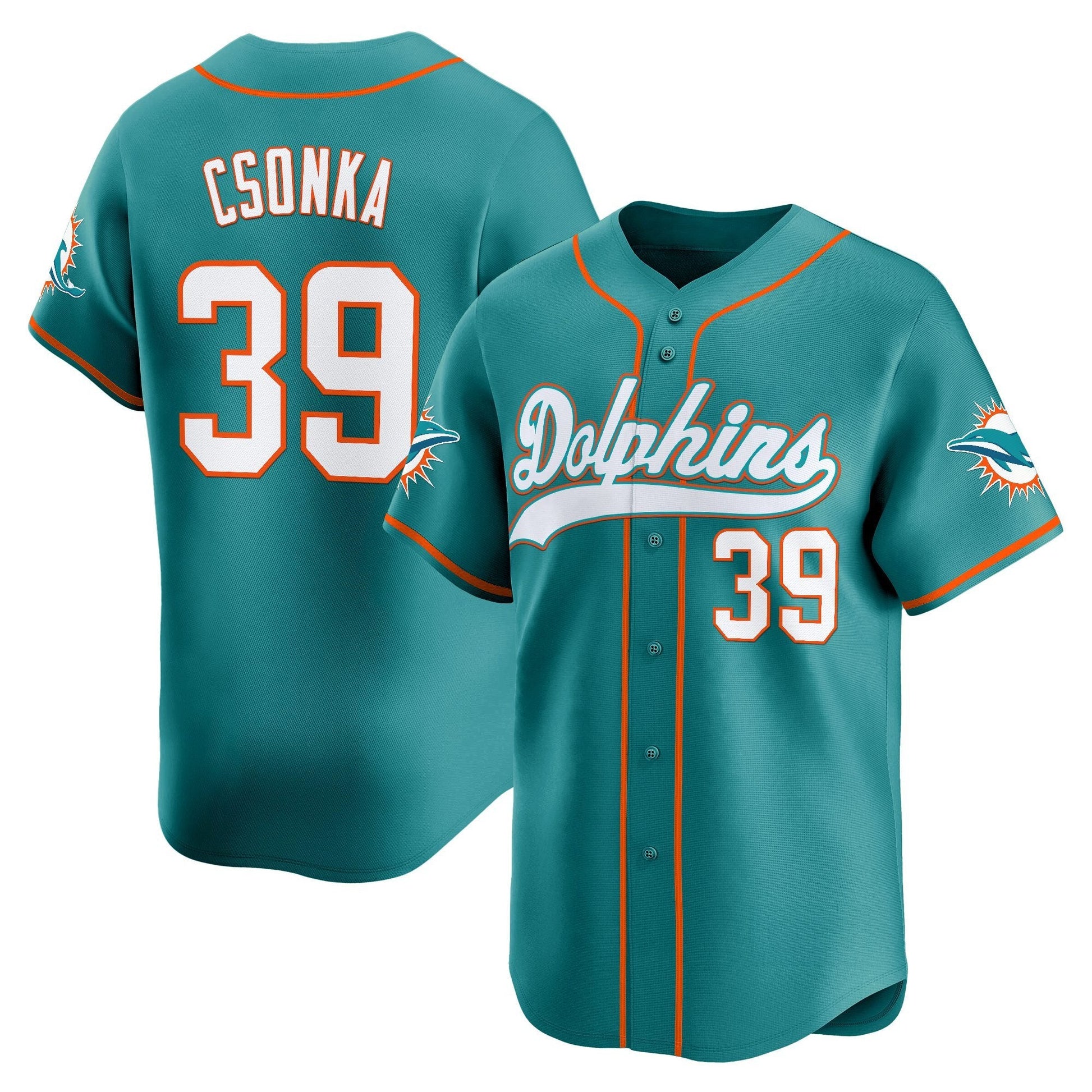 Men's Miami Dolphins 2025 Vapor Baseball Jersey - All Stitched