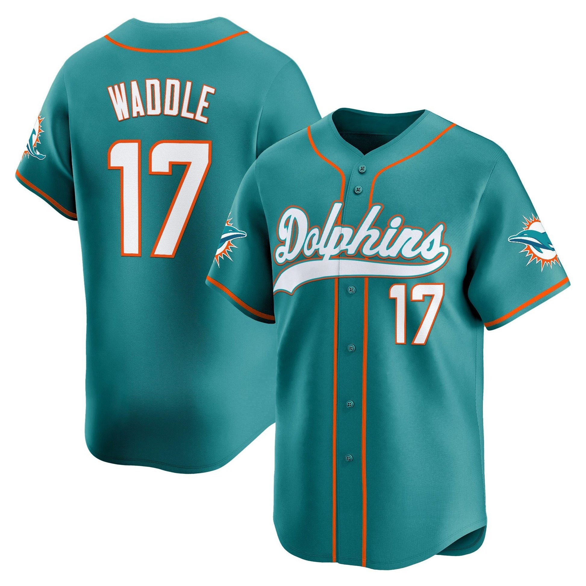Men's Miami Dolphins 2025 Vapor Baseball Jersey - All Stitched