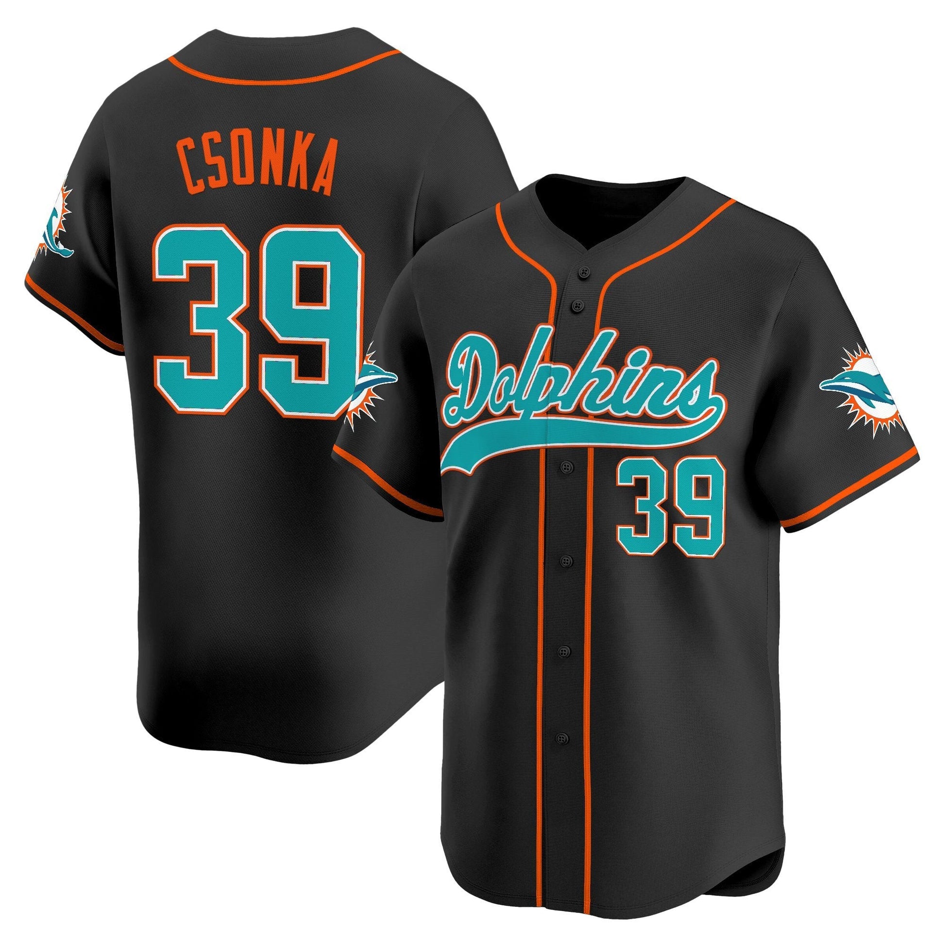 Men's Miami Dolphins 2025 Vapor Baseball Jersey - All Stitched