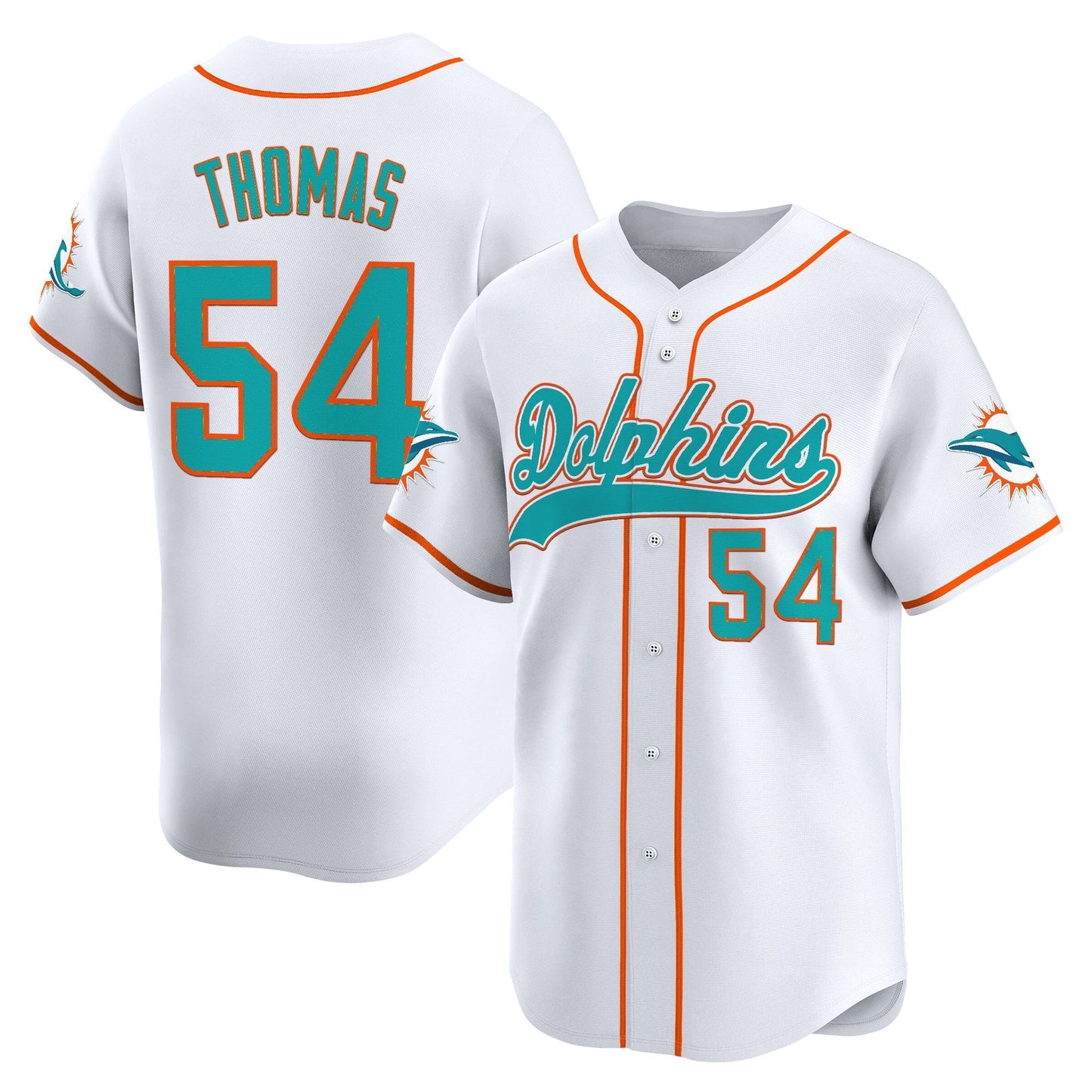 Men's Miami Dolphins 2025 Vapor Baseball Jersey - All Stitched