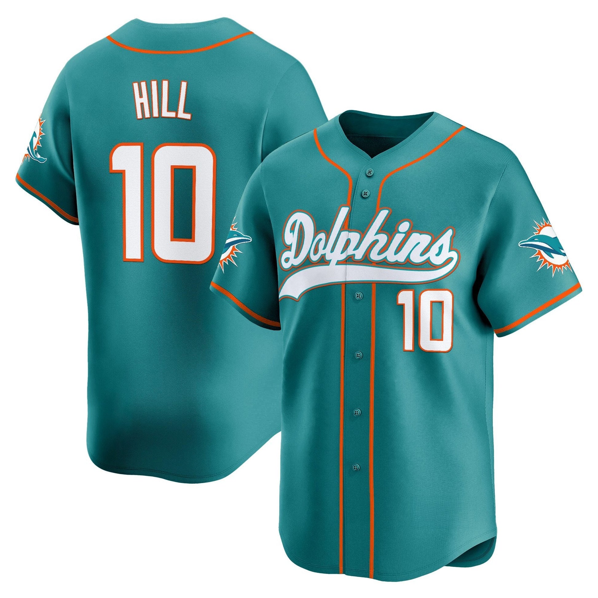 Men's Miami Dolphins 2025 Vapor Baseball Jersey - All Stitched