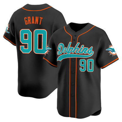 Men's Miami Dolphins 2025 Vapor Baseball Jersey - All Stitched