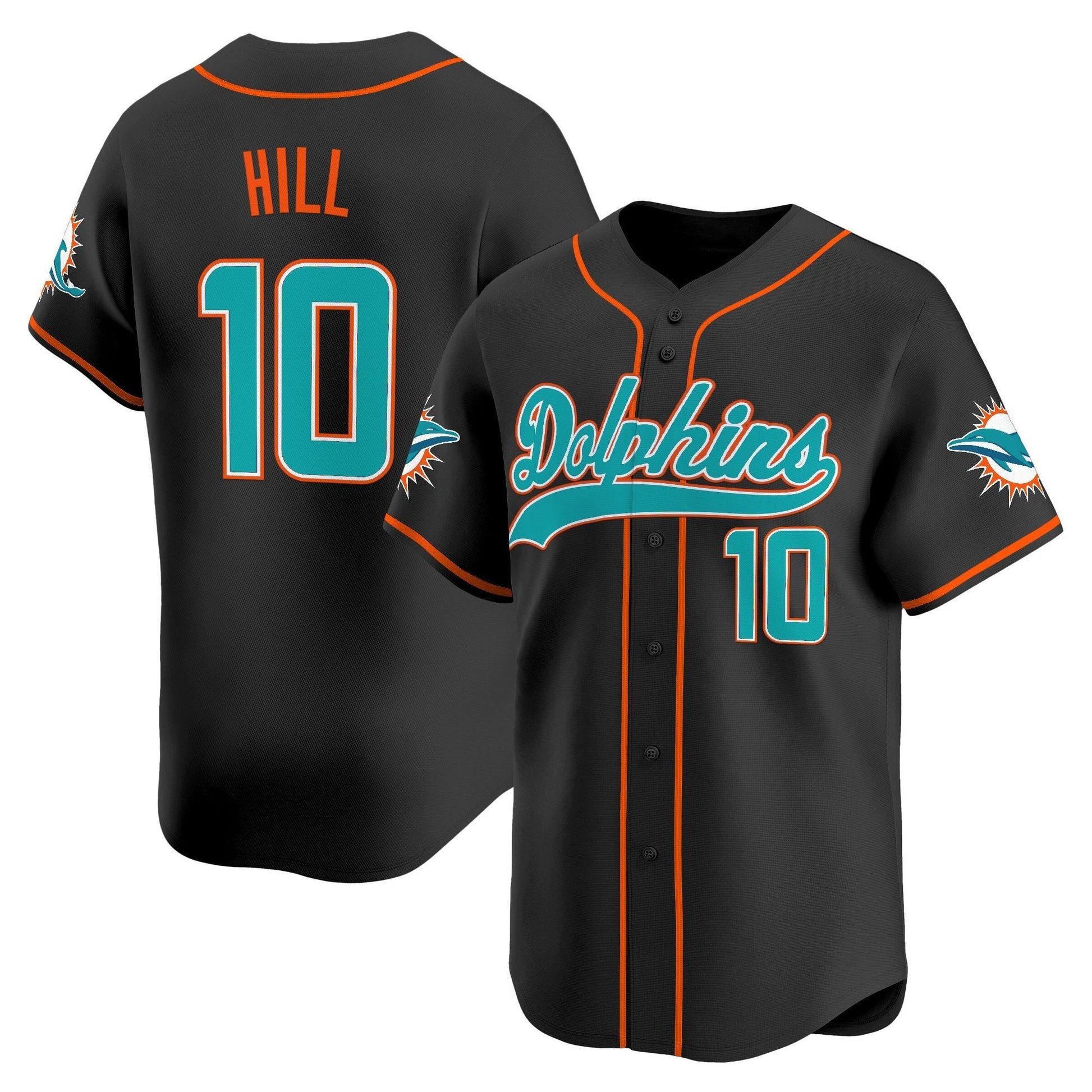 Men's Miami Dolphins 2025 Vapor Baseball Jersey - All Stitched
