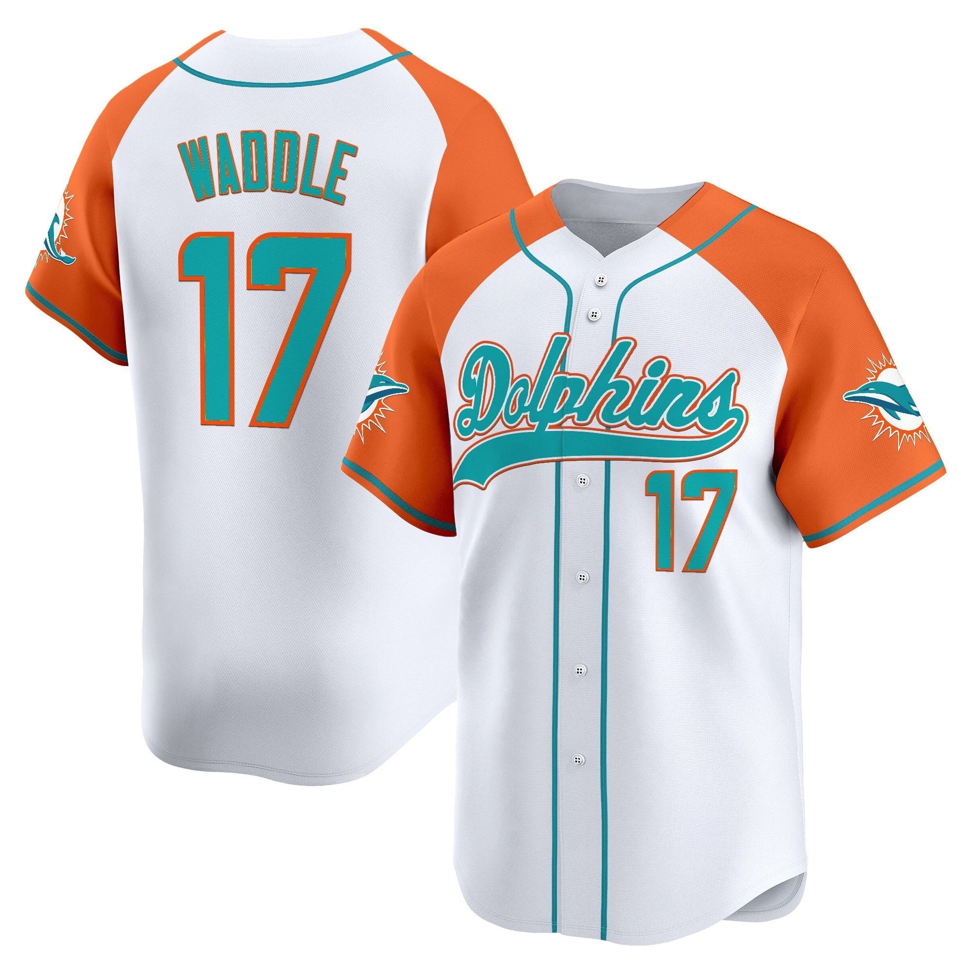 Men's Miami Dolphins 2025 Vapor Baseball Jersey - All Stitched