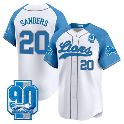 Men's Detroit Lions 2025 Vapor Baseball Jersey - All Stitched