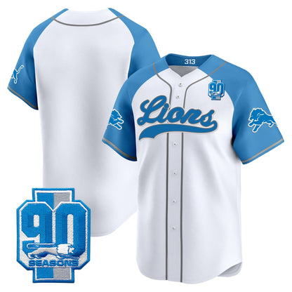 Men's Detroit Lions 2025 Vapor Baseball Jersey - All Stitched