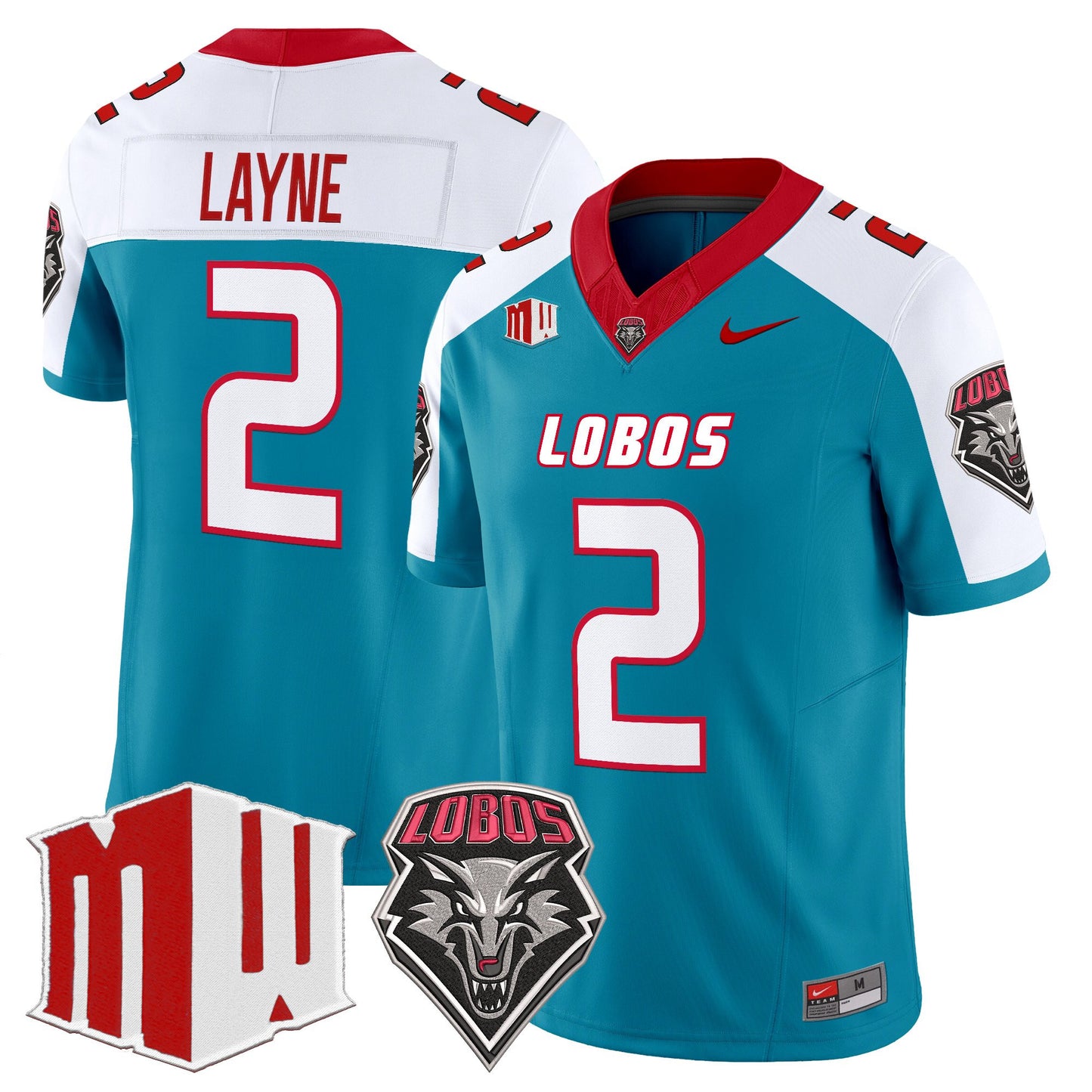Men's New Mexico Lobos 2026 Vapor Limited Jersey - Stitched