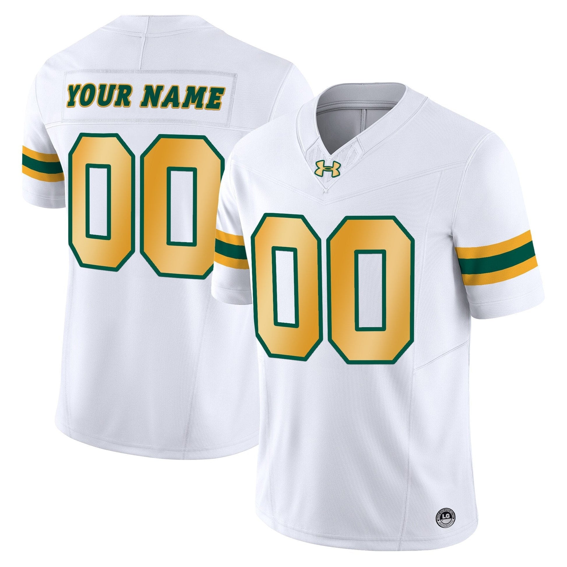 North Dakota State Bison Vapor Limited Custom Jersey - All Stitched