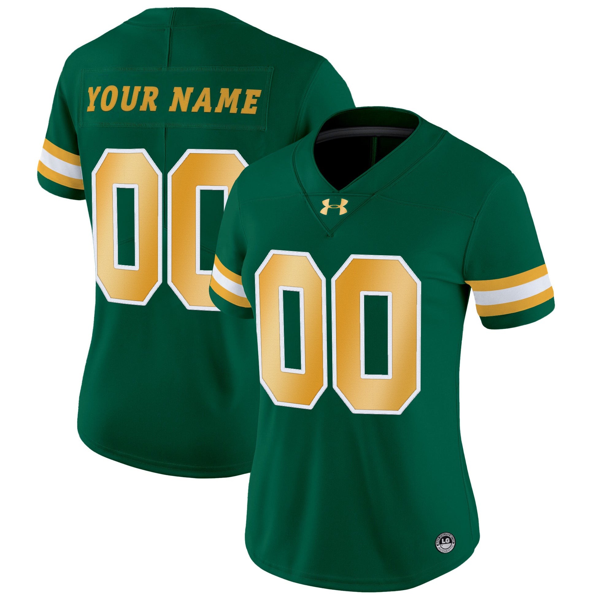 North Dakota State Bison Vapor Limited Custom Jersey - All Stitched