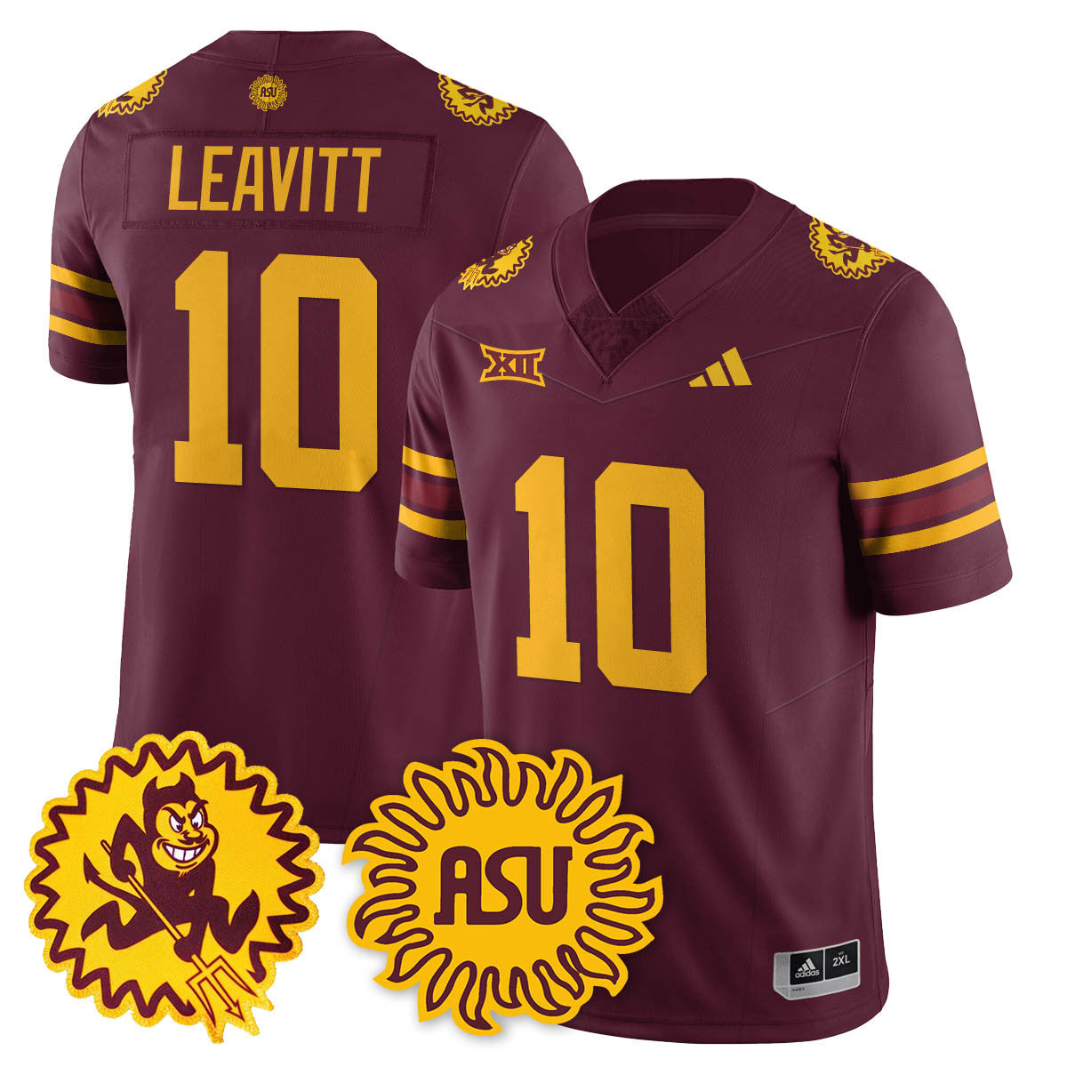 Men's Arizona State Sun Devils 1975 Throwback Uniform - All Stitched