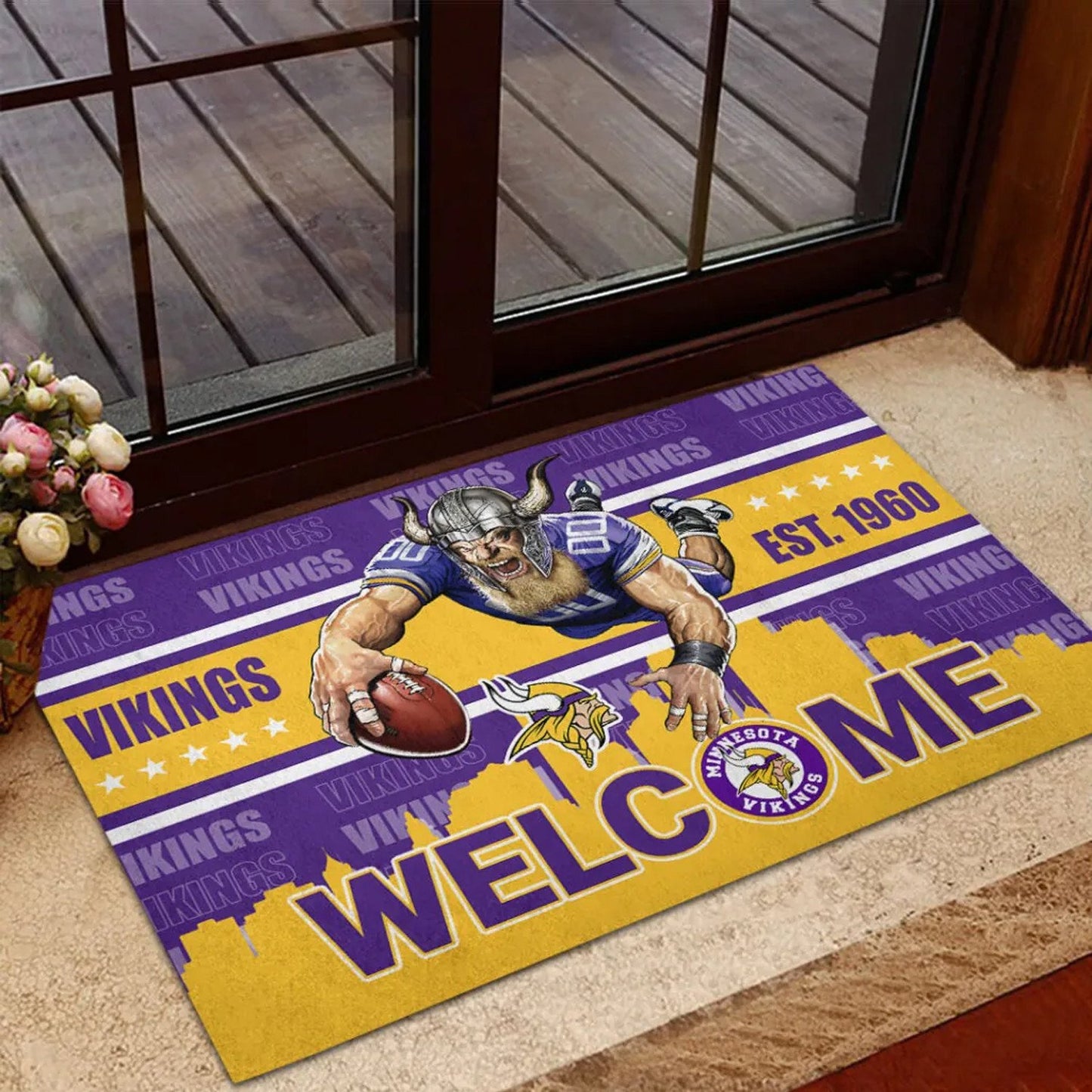 Minnesota Vikings - DOORMAT Gift For Fans