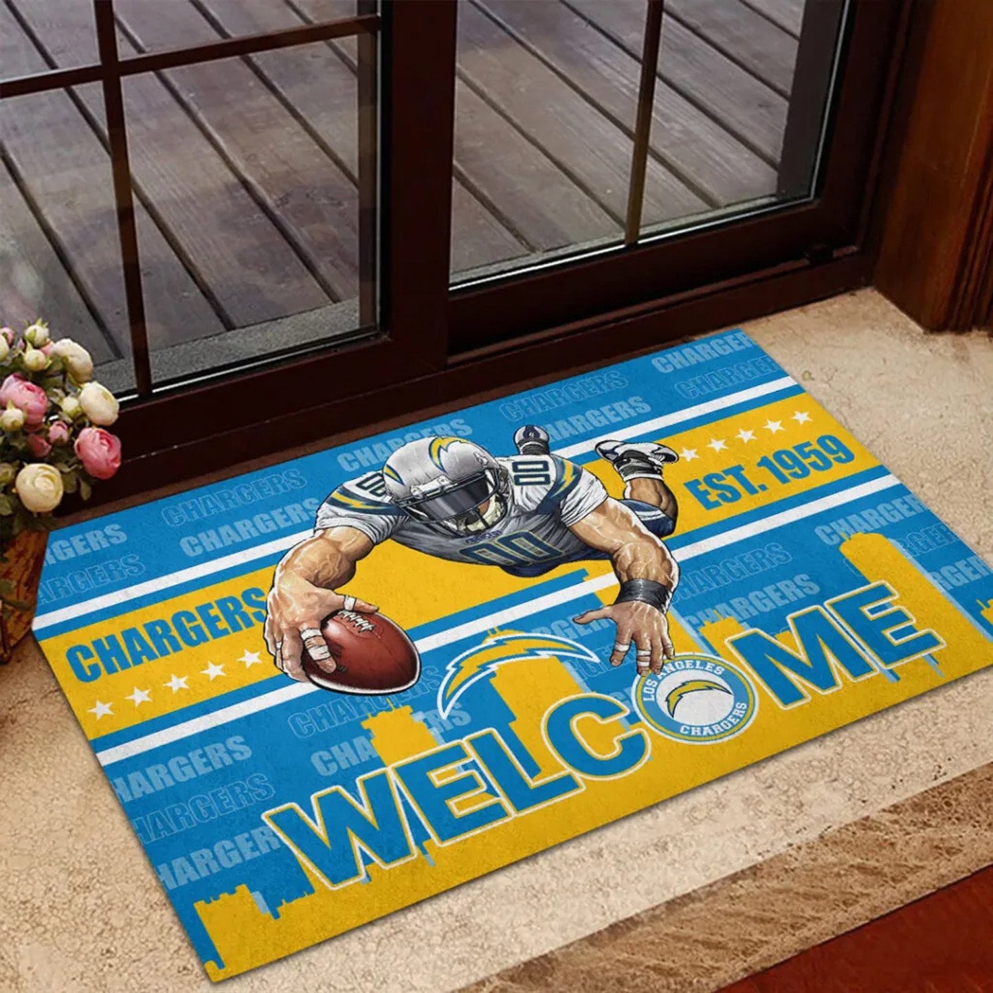 Los Angeles Chargers - DOORMAT Gift For Fans