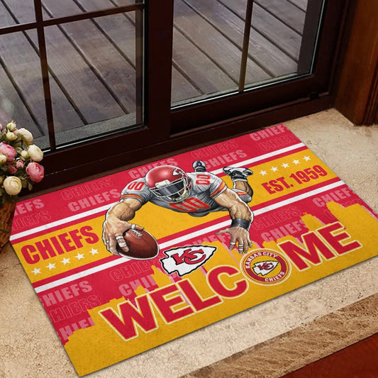 Kansas City Chiefs - DOORMAT Gift For Fans