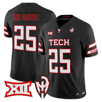 Men's Texas Tech Red Raiders 'Too Cold' Vapor Limited Jersey - Mahomes Collection - All Stitched