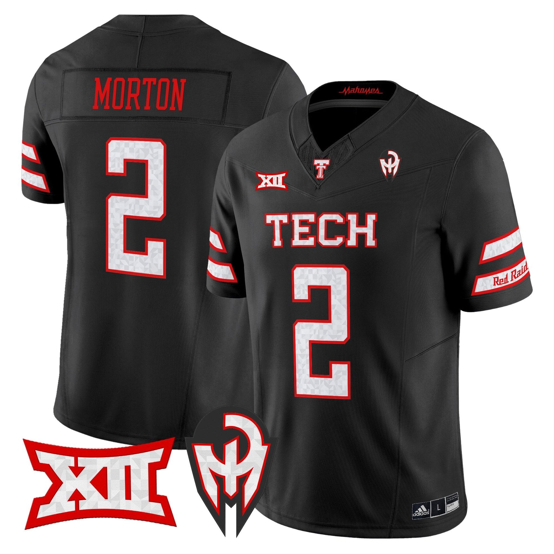 Men's Texas Tech Red Raiders 'Too Cold' Vapor Limited Jersey - Mahomes Collection - All Stitched