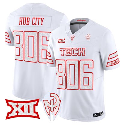 Men's Texas Tech Red Raiders 'Too Cold' Vapor Limited Jersey - Mahomes Collection - All Stitched
