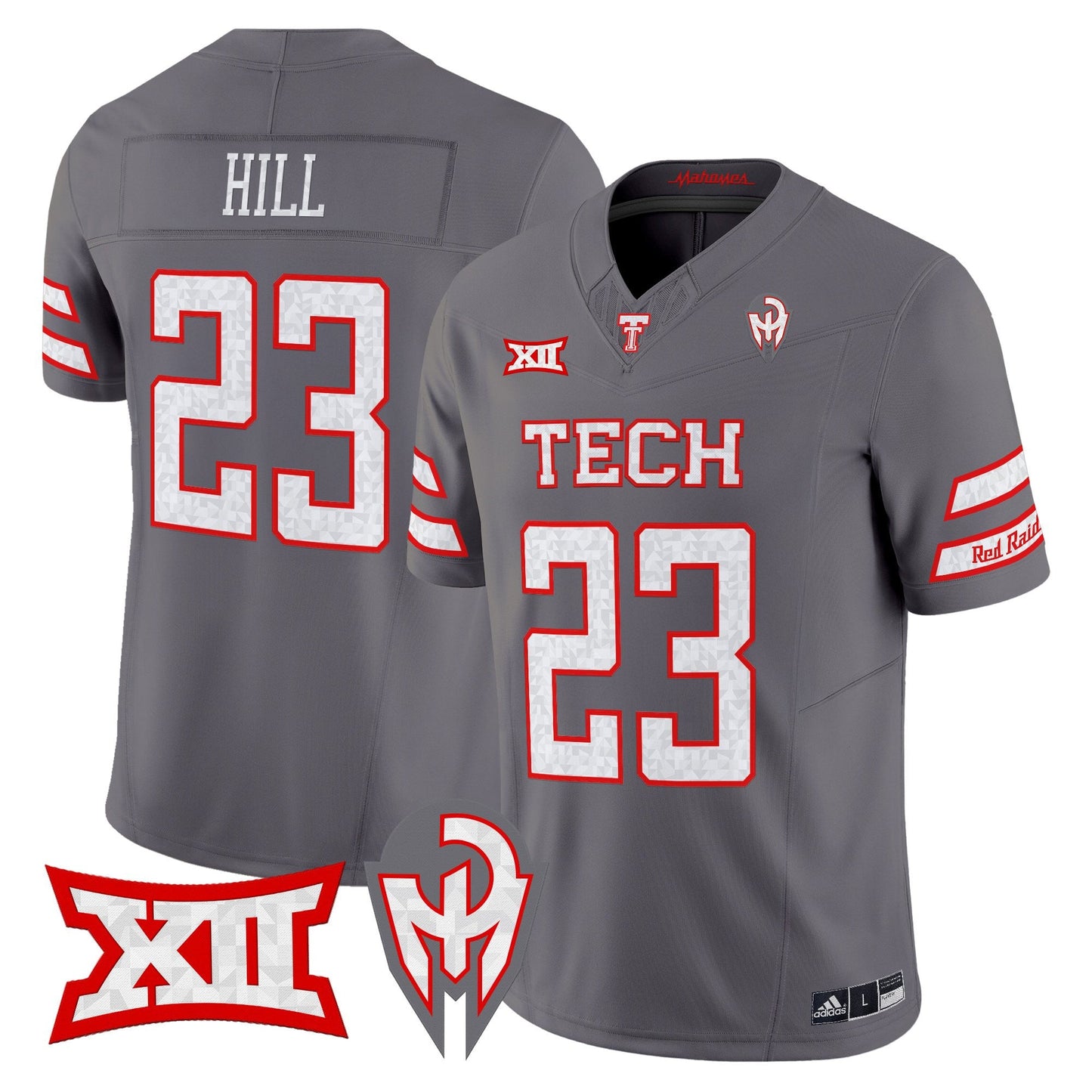 Men's Texas Tech Red Raiders 'Too Cold' Vapor Limited Jersey - Mahomes Collection - All Stitched