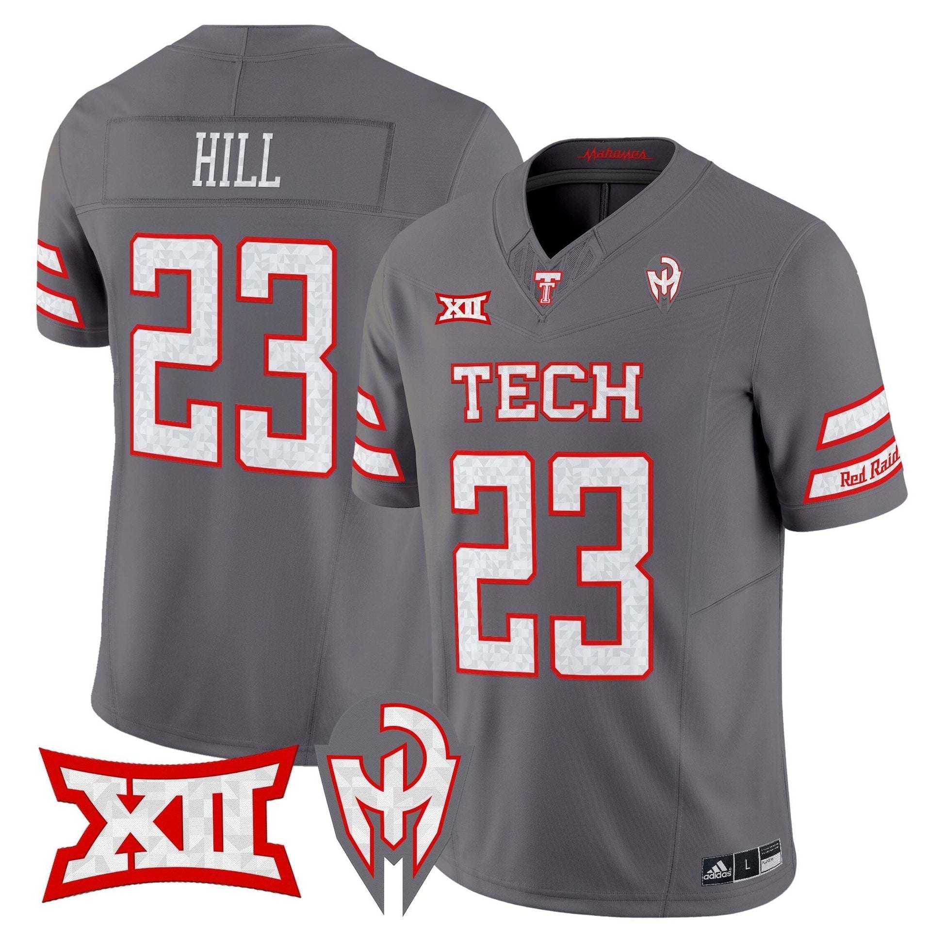 Men's Texas Tech Red Raiders 'Too Cold' Vapor Limited Jersey - Mahomes Collection - All Stitched