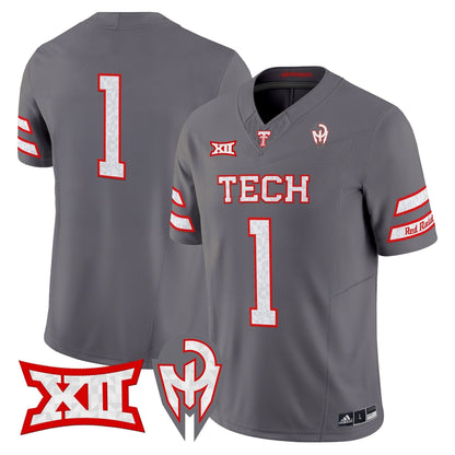 Men's Texas Tech Red Raiders 'Too Cold' Vapor Limited Jersey - Mahomes Collection - All Stitched