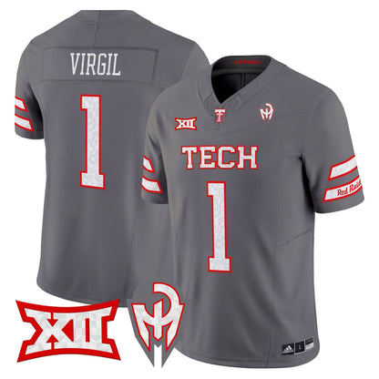 Men's Texas Tech Red Raiders 'Too Cold' Vapor Limited Jersey - Mahomes Collection - All Stitched