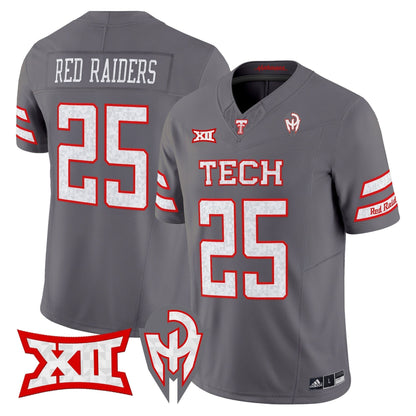Men's Texas Tech Red Raiders 'Too Cold' Vapor Limited Jersey - Mahomes Collection - All Stitched
