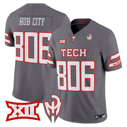 Men's Texas Tech Red Raiders 'Too Cold' Vapor Limited Jersey - Mahomes Collection - All Stitched