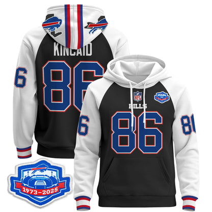 Men's Buffalo Bills 2025 Farewell Season Patch Pullover Hoodie - All Stitched