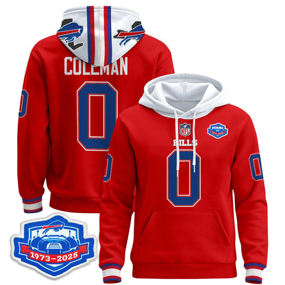Men's Buffalo Bills 2025 Farewell Season Patch Pullover Hoodie - All Stitched