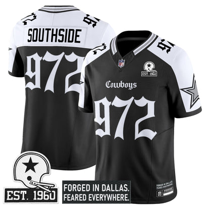 Men's Dallas Cowboys 'Gothic Lone Star Edition' Vapor Limited Jersey - All Stitched
