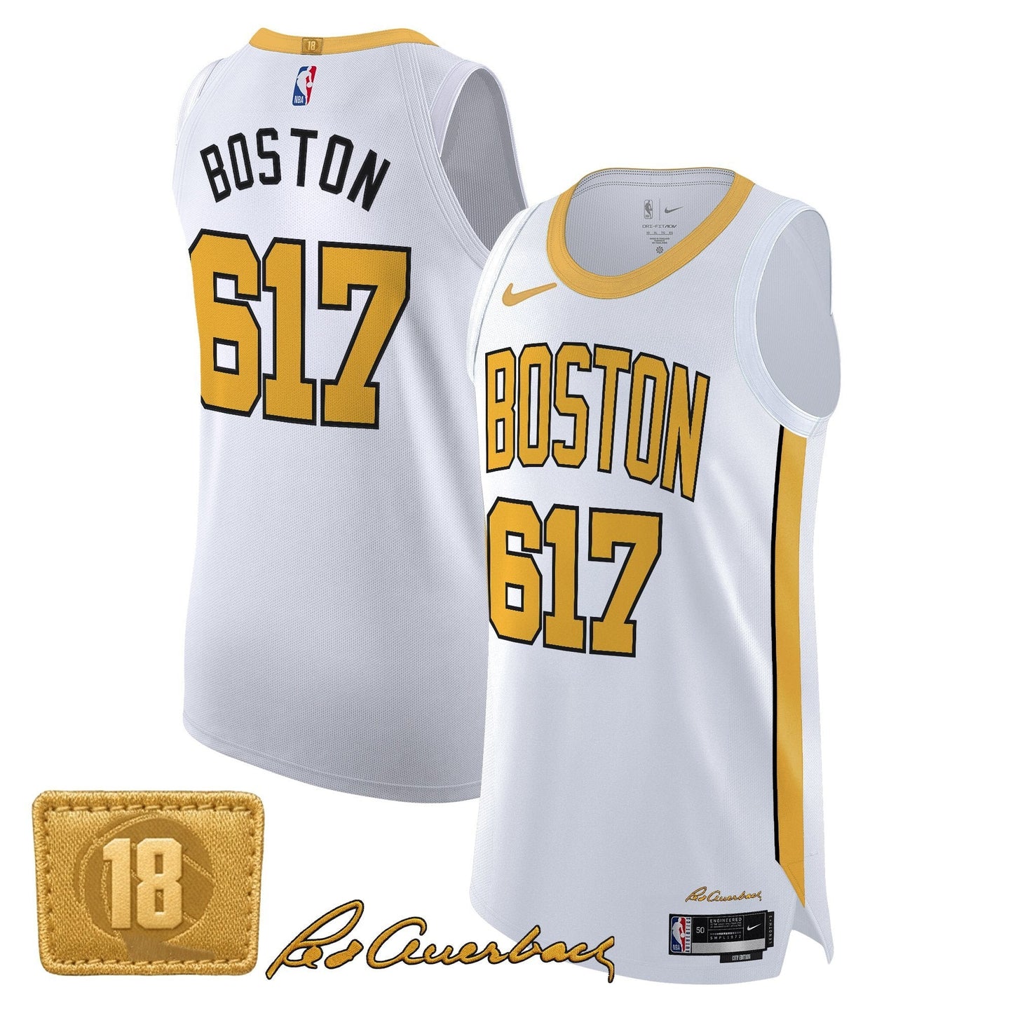 Boston Celtics 2025/26 City Edition Swingman Jersey - All Stitched