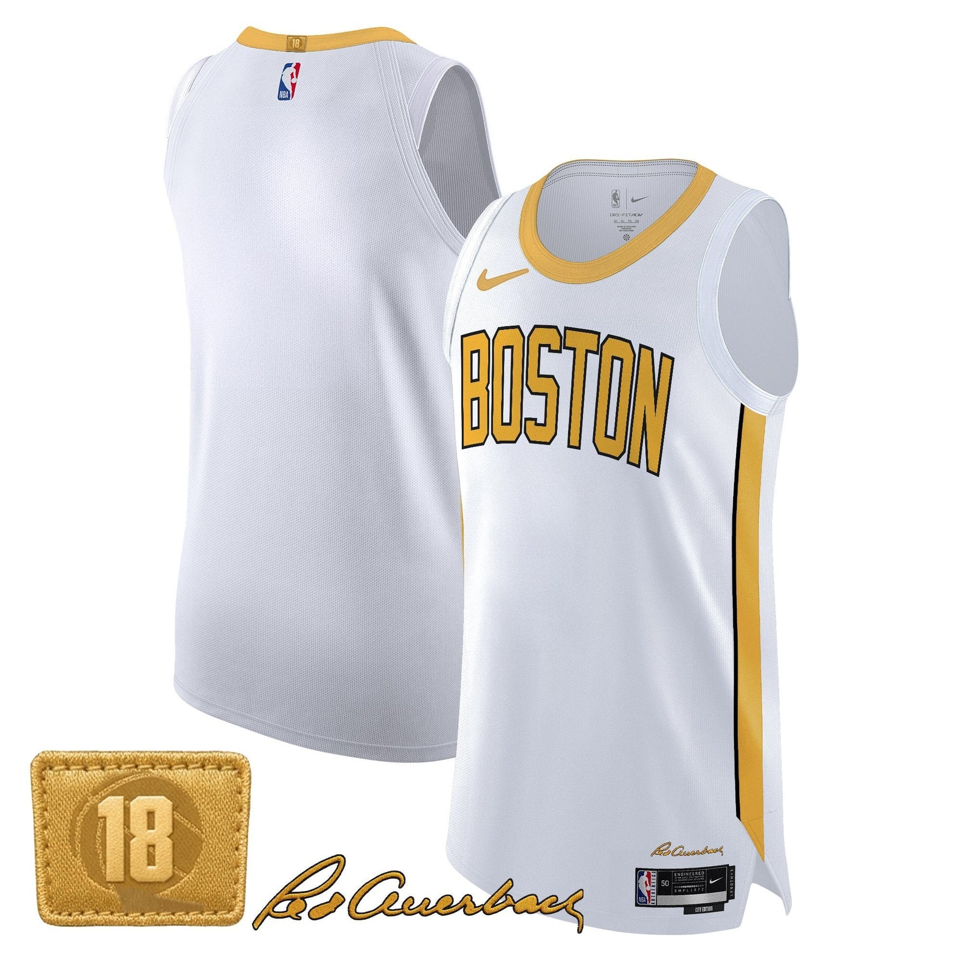 Boston Celtics 2025/26 City Edition Swingman Jersey - All Stitched