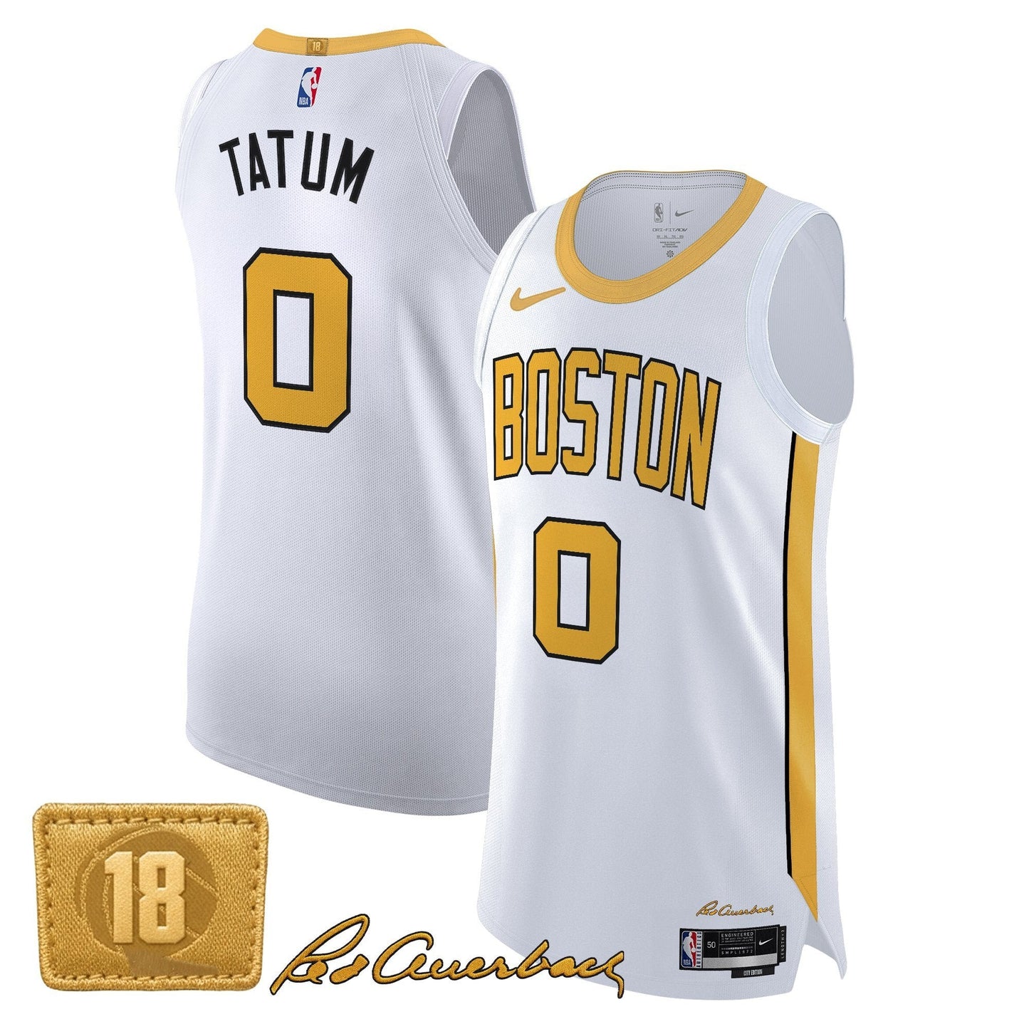 Boston Celtics 2025/26 City Edition Swingman Jersey - All Stitched