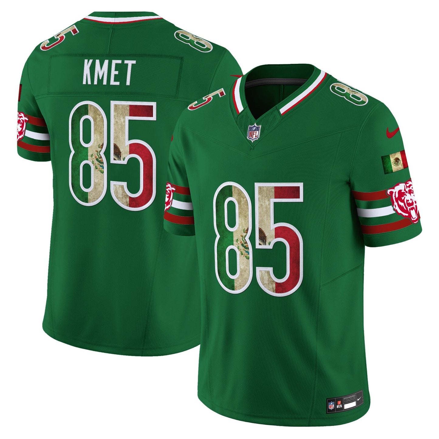 Men's Chicago Bears Mexico Vapor Limited Jersey - All Stitched