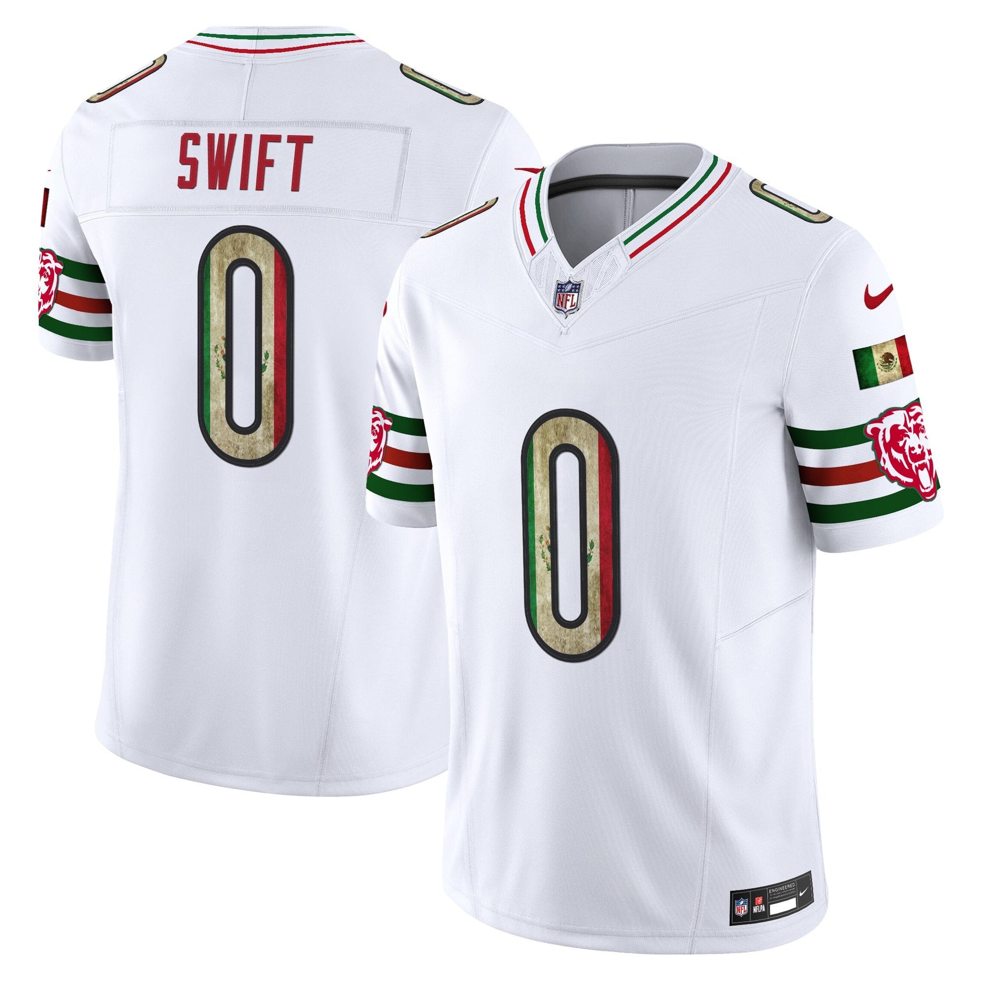 Men's Chicago Bears Mexico Vapor Limited Jersey - All Stitched