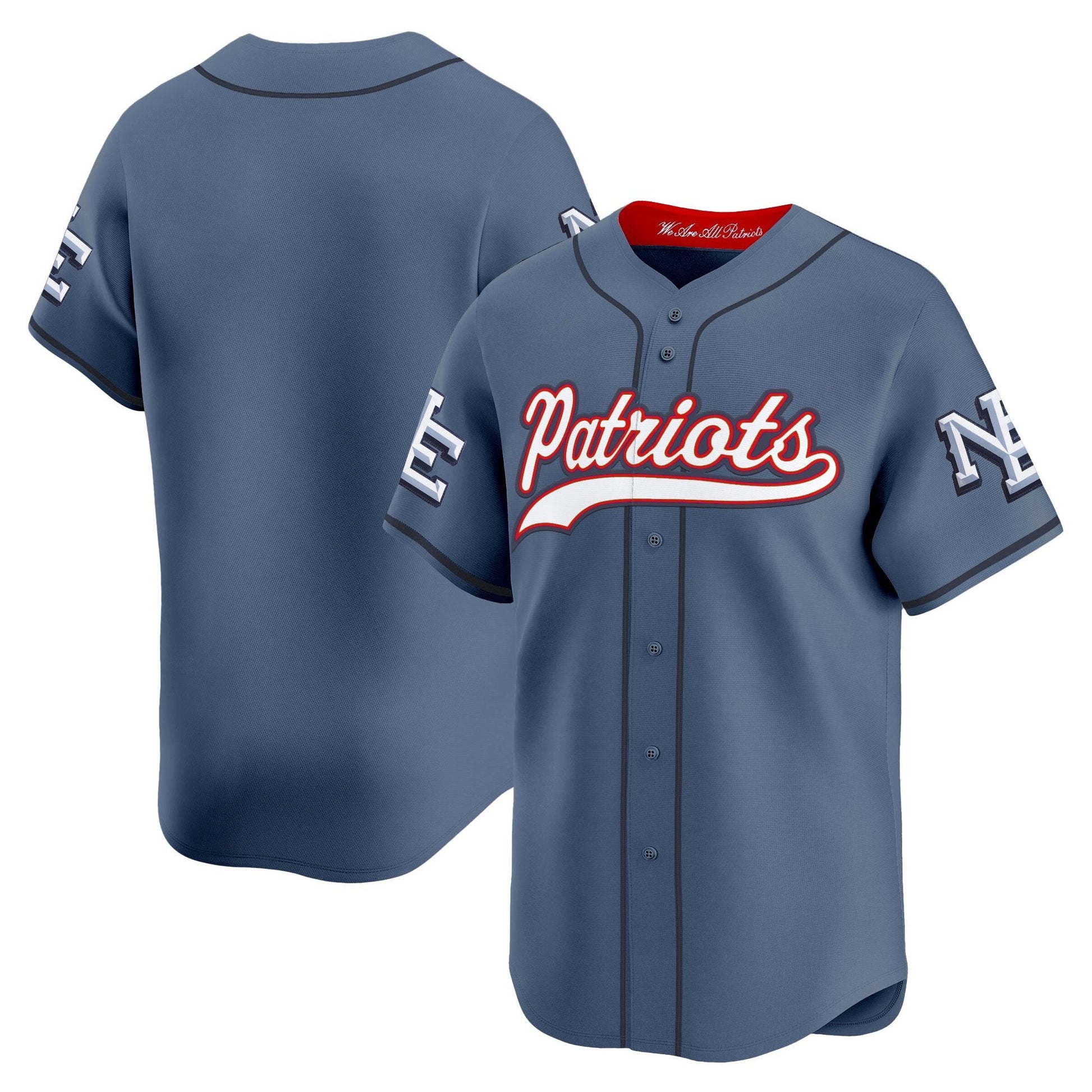 Men's New England Patriots 2025 Vapor Baseball Jersey - All Stitched