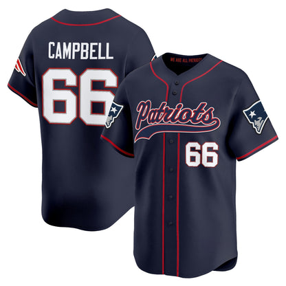 Men's New England Patriots 2025 Vapor Baseball Jersey - All Stitched
