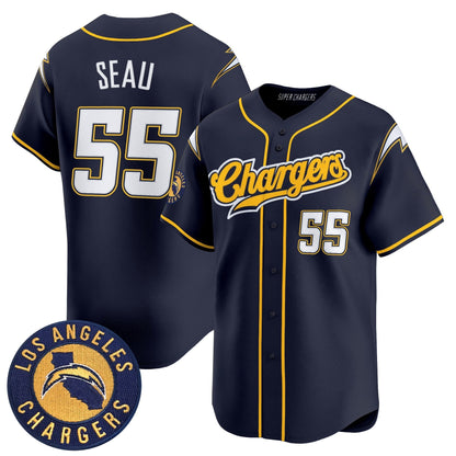 Men's Los Angeles Chargers 2025 Vapor Limited Baseball Jersey - All Stitched