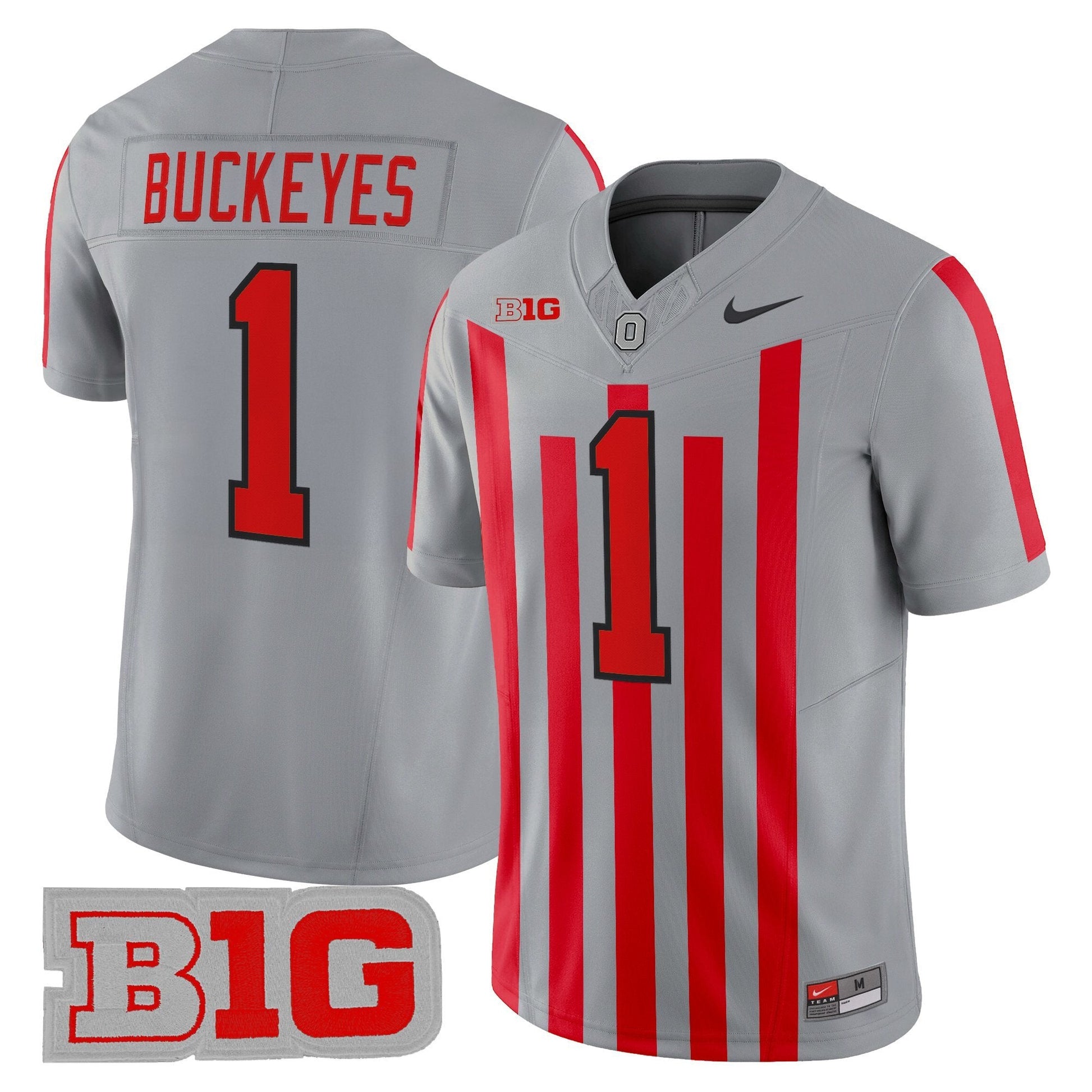 Men's Ohio State Buckeyes Throwback Vapor Limited Jersey - All Stitched