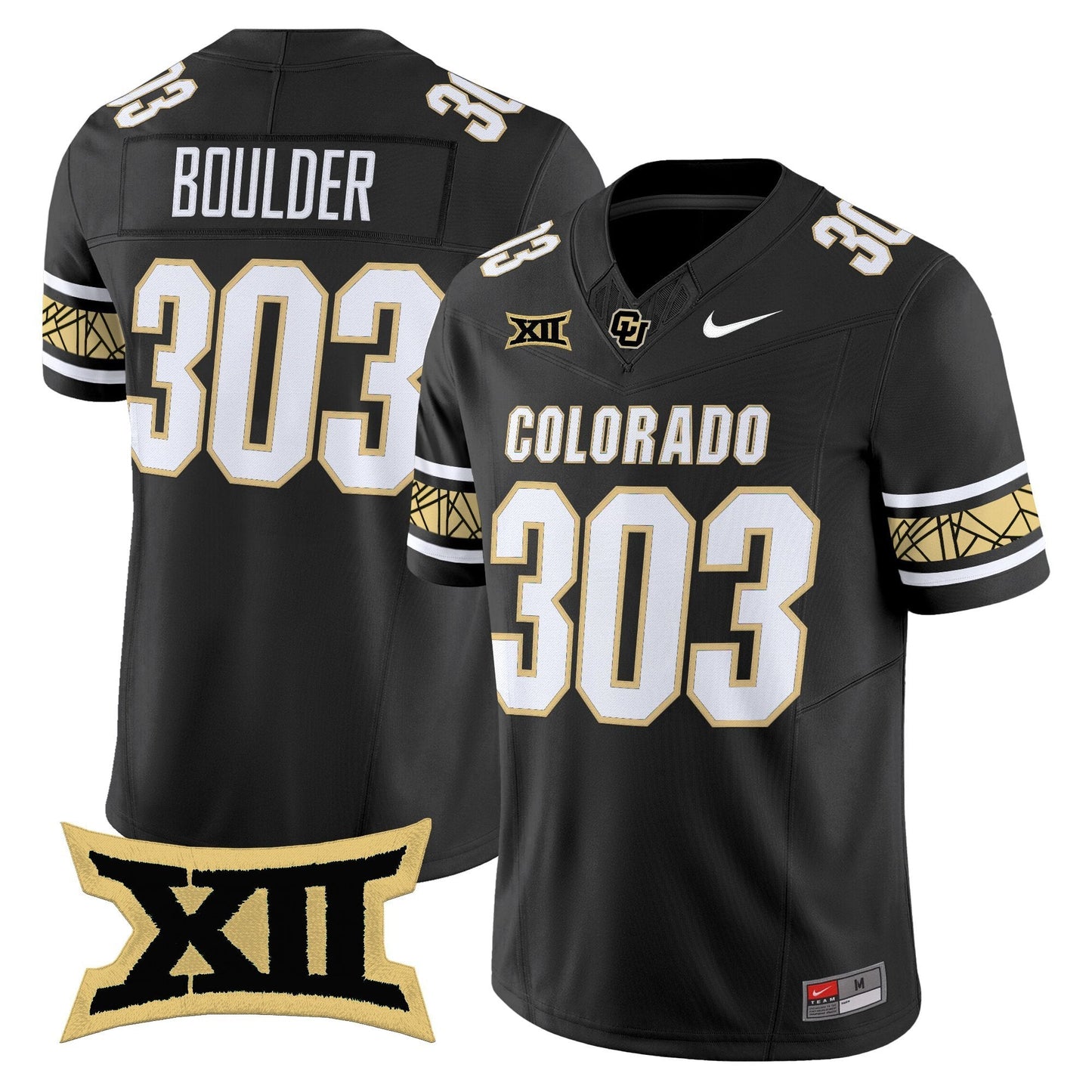 Men's Colorado Buffaloes 2025 Vapor Limited Jersey V2 - All Stitched