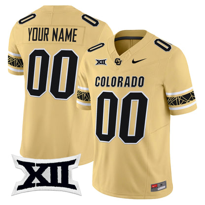 Colorado Buffaloes 2025 Vapor Limited Custom Jersey V2 - All Stitched