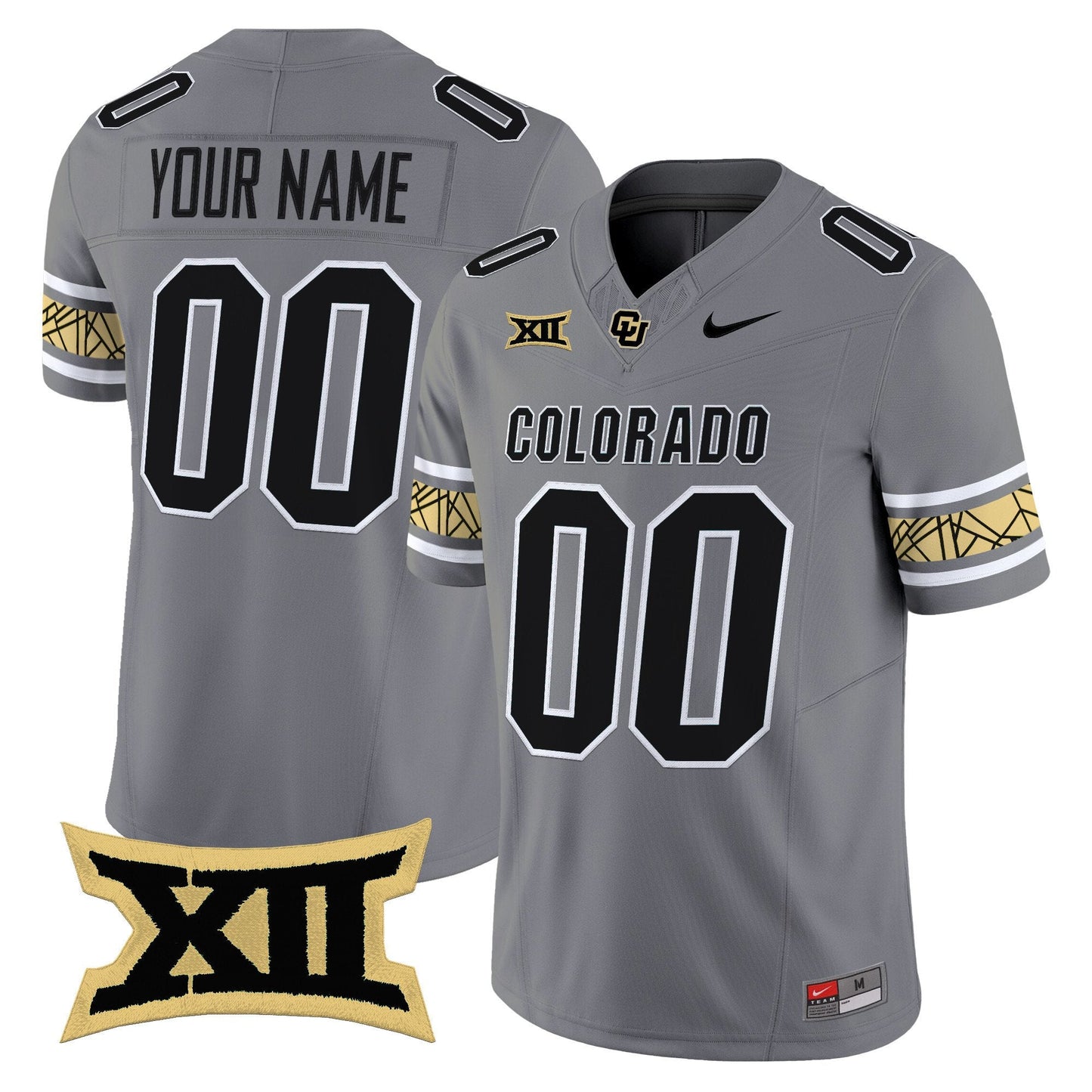 Colorado Buffaloes 2025 Vapor Limited Custom Jersey V2 - All Stitched