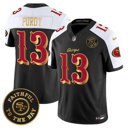 Men's 49ers “Rivalries” Vapor Limited Jersey - Faithful To The Bay Patch - All Stitched
