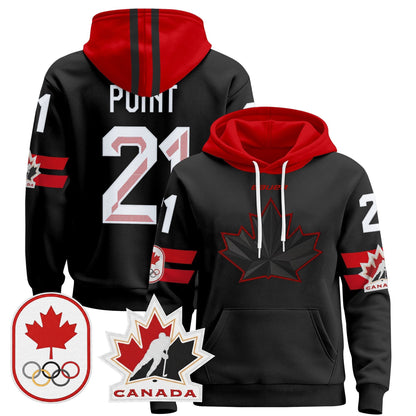 Men's 2026 Canada Olympic Pullover Hoodie - All Stitched