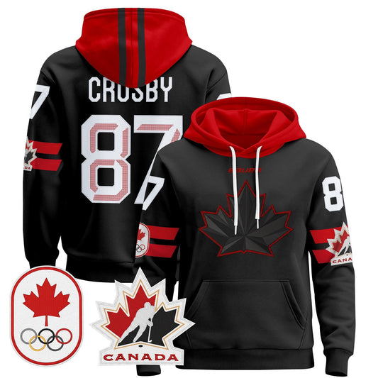 Men's 2026 Canada Olympic Pullover Hoodie - All Stitched