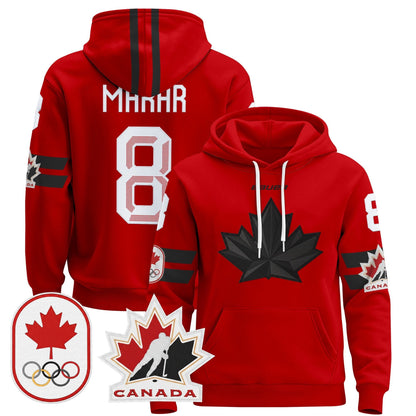 Men's 2026 Canada Olympic Pullover Hoodie - All Stitched