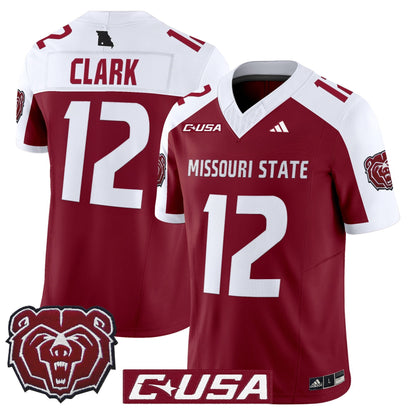 Men's Missouri State Bears 2025 Vapor Limited Jersey - All Stitched